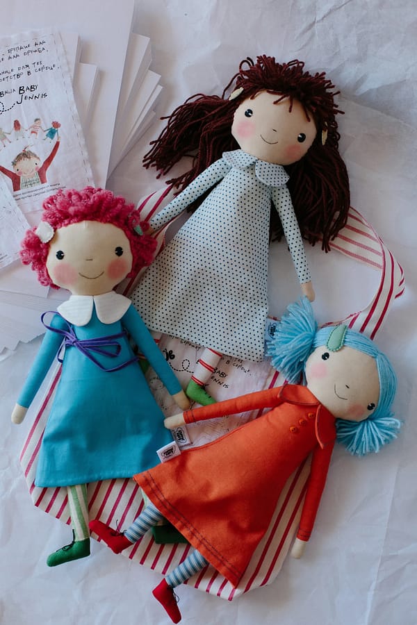 Мэри задом-наперед «Бумажные куклы» Baby Jennis